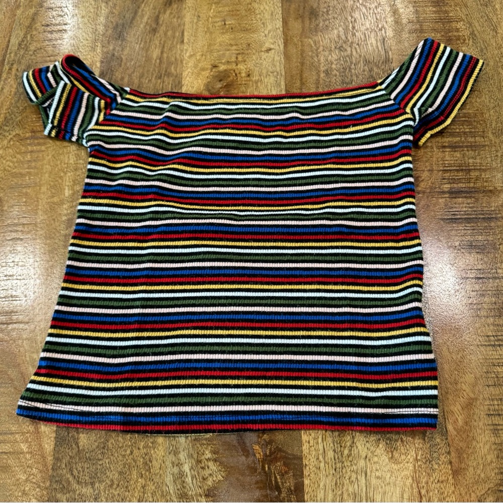 Urban Outfitters Off the Shoulder Crop Top